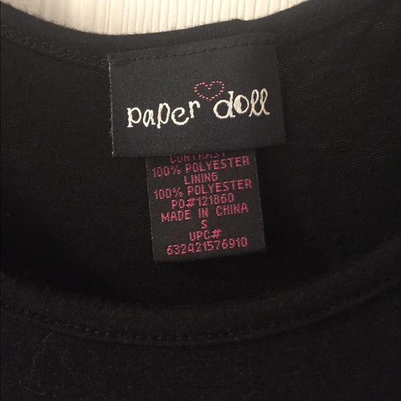 Paper doll night out top - Picture 2 of 6